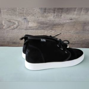 Skechers BOBS B- Loved -Casual Party Black High Top Sneakers #31397 Size 6.5